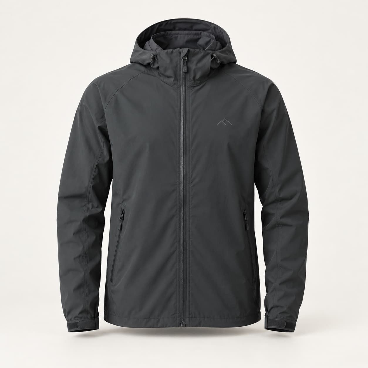 Drift Light Shell in Charcoal — Front view