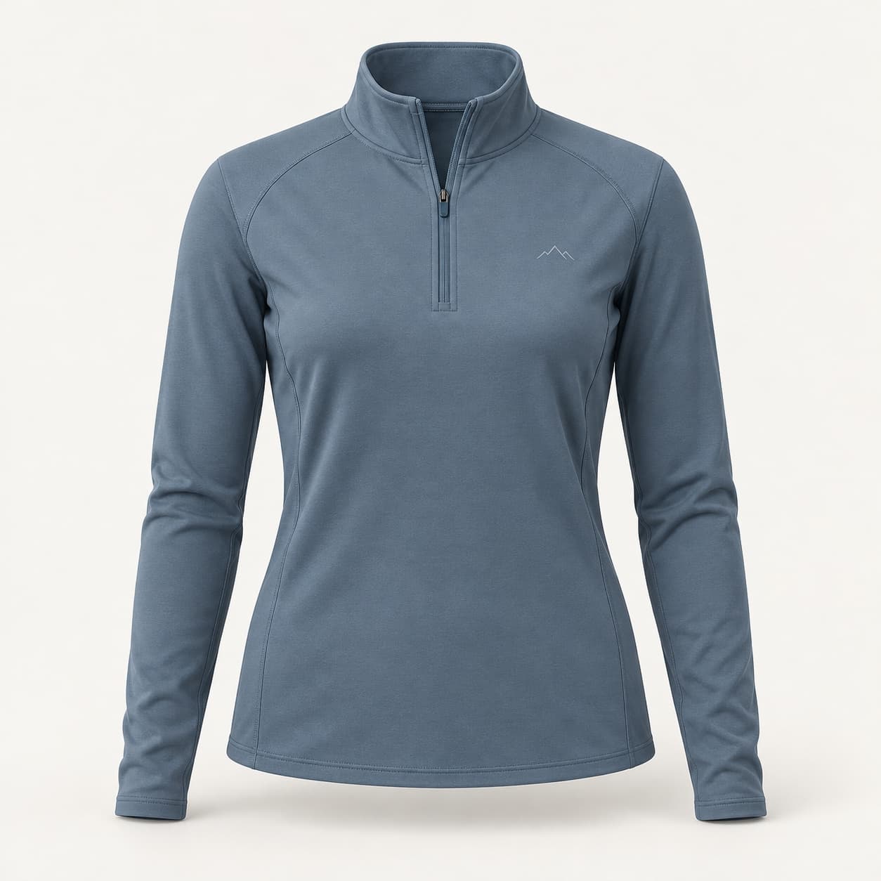 Horizon Quarter-Zip in Slate Blue